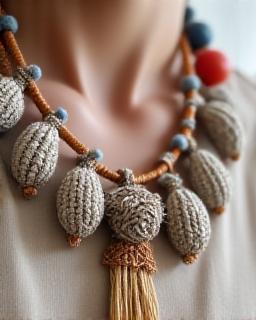 Collares artesanales ecológicos para jóvenes